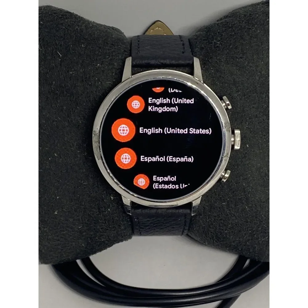 Fossil Gen 4 Authentic Digital Dial Smart Watch Custom Band FTW6017 AB628